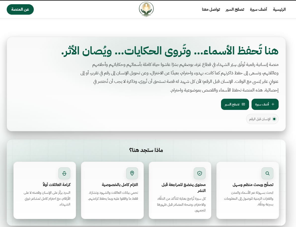 Shuhada Gaza project